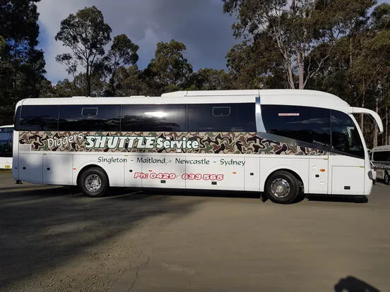 Diggers Shuttles Wedding Transport